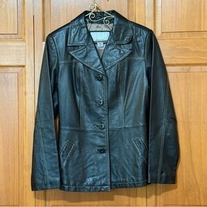Wilson’s Leather Maxima Contrast Stitch Y2K Western Jacket